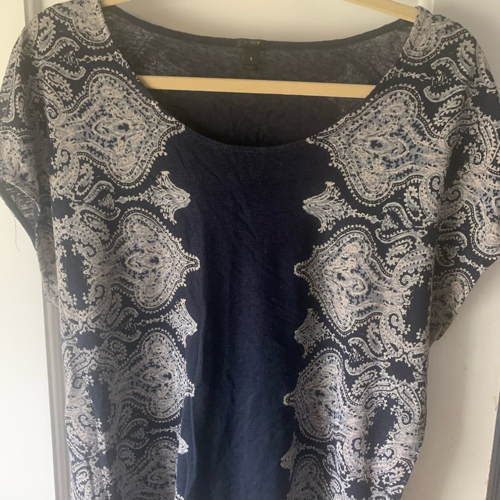 I crew lightweight airy top
